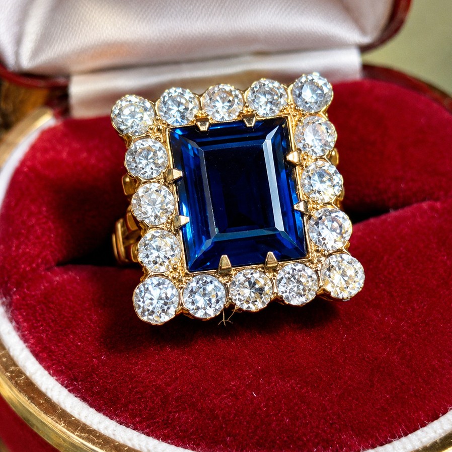 The blue stone ring, now held by Arkib Negara Malaysia