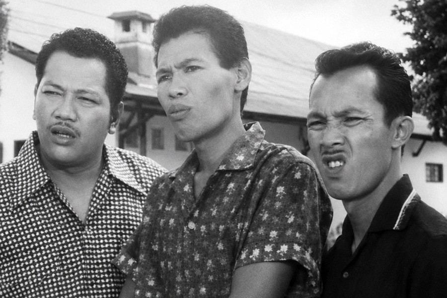 Ramlee, Aziz and Sudin, Bujang Lapok
