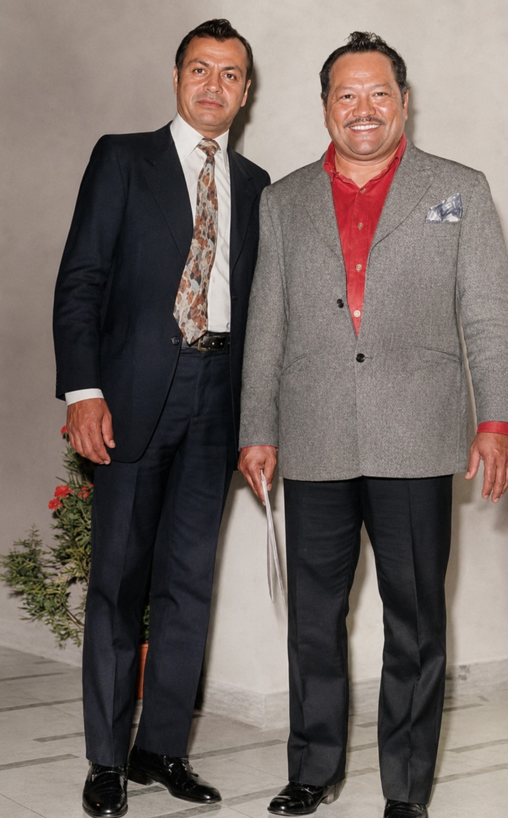 Jins Shamsuddin and P. Ramlee, 1973