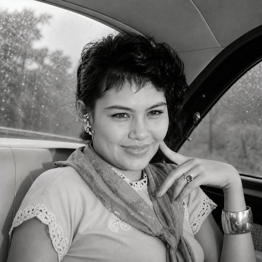 Saadiah as Tengku Zaleha in Antara Dua Darjat