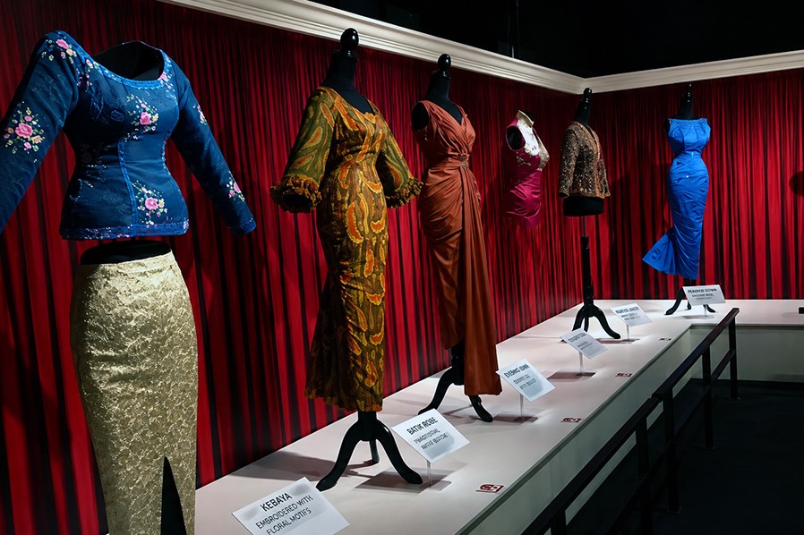Saloma’s outfits on display at Muzium Negara