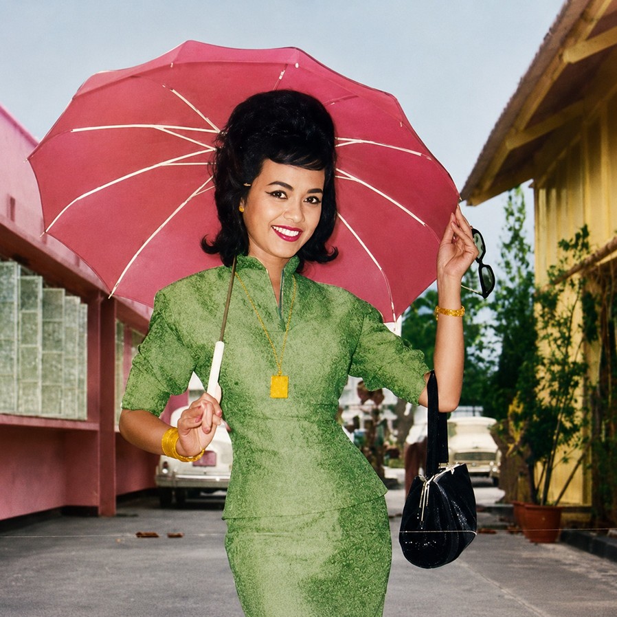 Saloma photographed in Singapore