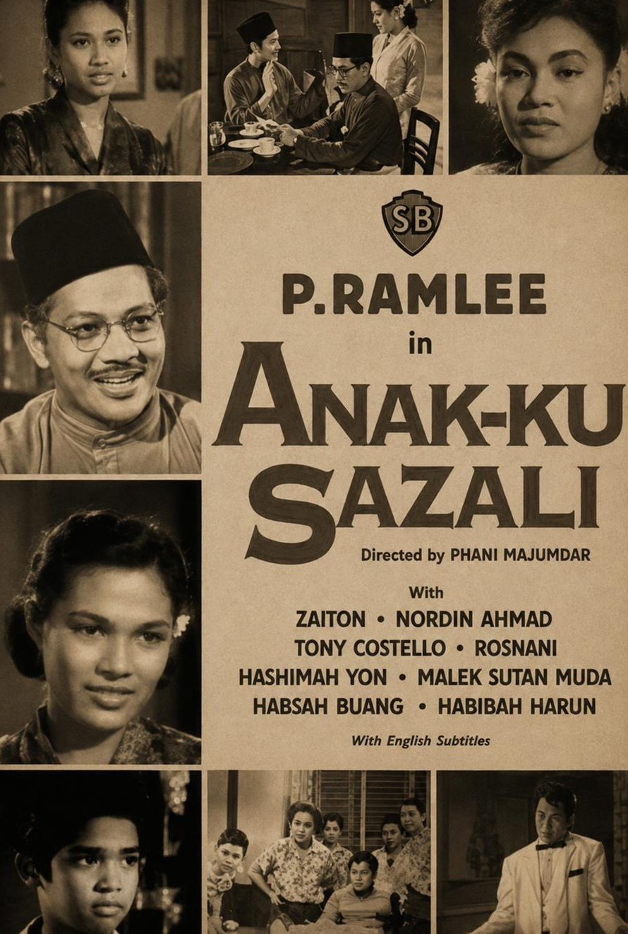 Anak-ku Sazali poster